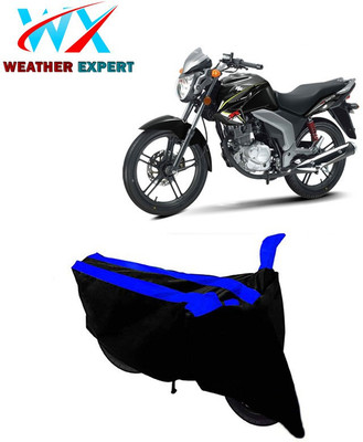 WEATHER EXPERT Two Wheeler Cover for Suzuki(GSX, Black, Blue)