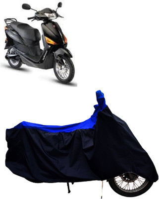 Tricway Two Wheeler Cover for Hero Electric(Electric Optima Plus BS6, Blue, Black)