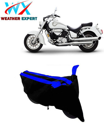 WEATHER EXPERT Two Wheeler Cover for Hyosung(ST7, Black, Blue)