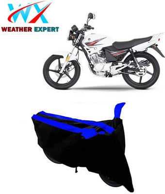 WEATHER EXPERT Two Wheeler Cover for Yamaha(Libero G5, Black, Blue)