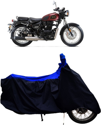 Tricway Two Wheeler Cover for Benelli(Imperiale 400, Blue, Black)