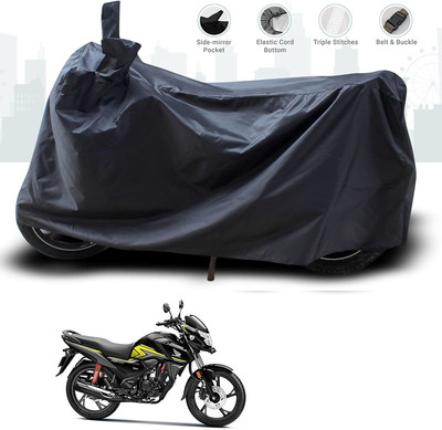 KEDIT Two Wheeler Cover for Honda(SP 125, Black)