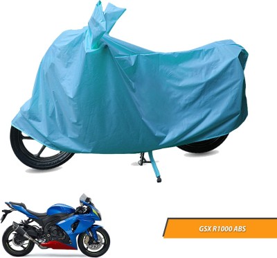 Electronic Buzzzz Two Wheeler Cover for Suzuki(GSX-R1000 ABS, Blue)