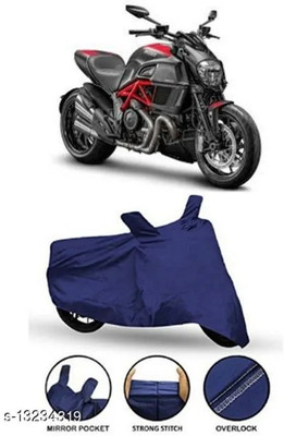 Rajiz Waterproof Two Wheeler Cover for Universal For Bike(Passion Pro, Blue)