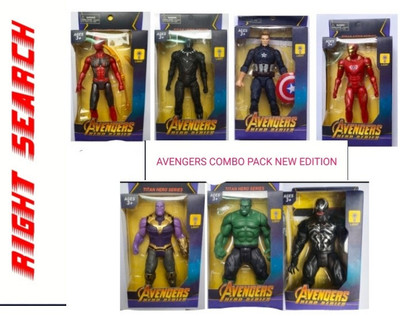RIGHT SEARCH Action Super Hero Set Combo Pack(Multicolor)