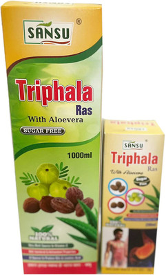 SANSU HEALTH CARE Triphala Juice - 1 Lt| Helps Manage Weight| Get 200ml Triphala juice Free(1 L)