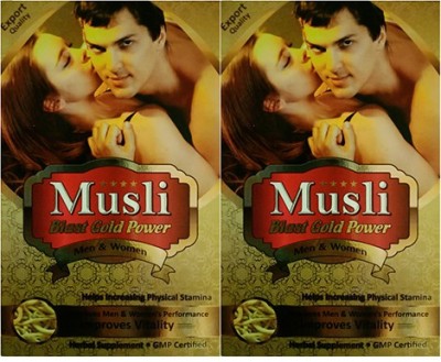 Dr Chopra Musli Blast Gold Power Capsule Pack Of 2 10*2=20 no.s(Pack of 2)