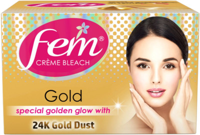 Fem Fairness Natural Gold Creme Bleach-212 gm(212 g)