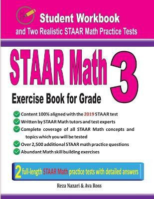 STAAR Math Exercise Book for Grade 3(English, Paperback, Nazari Reza)