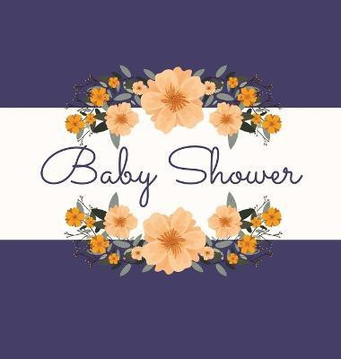 Floral Baby Shower Guest Book (Hardcover)(English, Hardcover, Bell Lulu and)