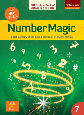 Number Magic 7 (NEP 2020) | Number Magic Book For Class 7 by Ratna Sagar(Paperback, Monica Capoor)