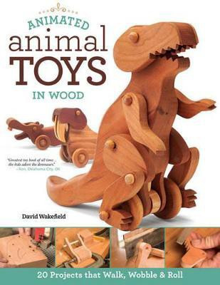 Animated Animal Toys in Wood(English, Paperback, Wakefield David)