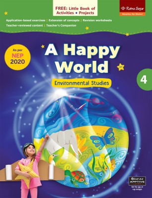 A Happy World 4 (NEP 2020) | Class 4 A Happy World Book By Ratna Sagar(Paperback, Our Experts)