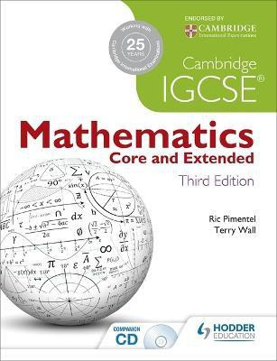 Cambridge IGCSE Mathematics Core and Extended 3ed + CD(English, Paperback, Wall Terry)