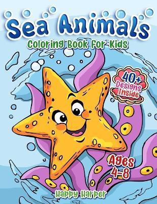 Sea Animals Coloring Book(English, Paperback, Hall Harper)