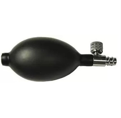 rsc healthcare BP Bulb with valve (Black) For Manual BP [ Mercury, LED, LCD and Dial ] Bp Monitor Cuff