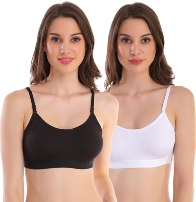 POOJA RAGENEE Women Sports Non Padded Bra(Multicolor)