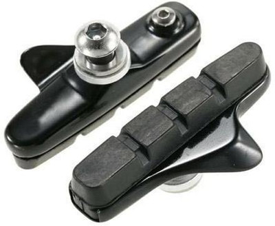 RESHNE High Quality Brake Shoe set with 2 Extra shoe Brake Shoe(Black)
