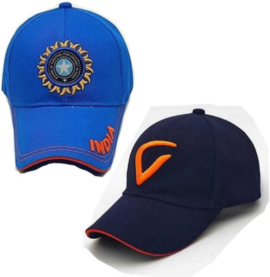 Minar Embroidered Sports/Regular Cap Cap(Pack of 2)