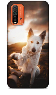 SmashItUp Back Cover for Redmi 9 Power Dog / Animal / Puppy(Multicolor, Dual Protection, Pack of: 1)