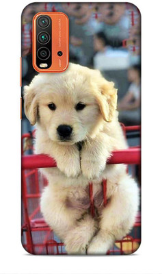 SmashItUp Back Cover for Redmi 9 Power Dog / Puppy / Animal's(Multicolor, Dual Protection, Pack of: 1)