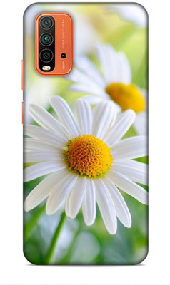SmashItUp Back Cover for Redmi 9 Power Flowers(Multicolor, Dual Protection, Pack of: 1)