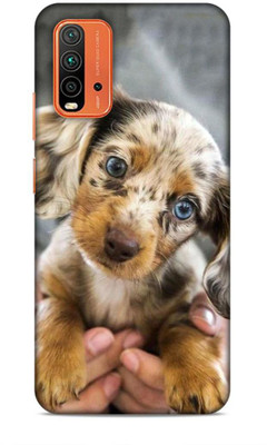 SmashItUp Back Cover for Redmi 9 Power Puppy / Dog / Animal(Multicolor, Dual Protection, Pack of: 1)