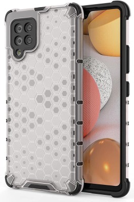 Empire Accessories Back Cover for Samsung M33 5G Edge to Edge Boom Transparent honeycomb case(Transparent, Shock Proof, Pack of: 1)