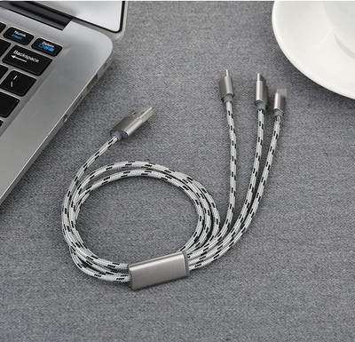 POZUB 3 in 1 Fast Charging Cable Compatible with Android and iOS Devices Magic Charger Charging Pad