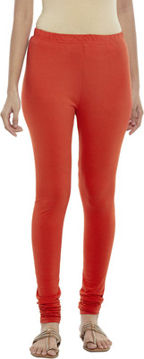 Rangmanch by Pantaloons Churidar  Ethnic Wear Legging(Orange, Solid)