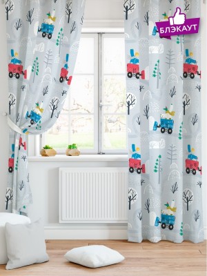 RD 154 cm (5 ft) Polyester Room Darkening Window Curtain (Pack Of 2)(Floral, White)