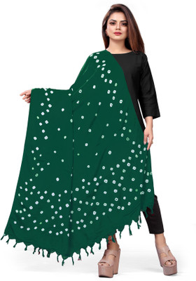 PRACHARAN Cotton Silk Printed Women Dupatta