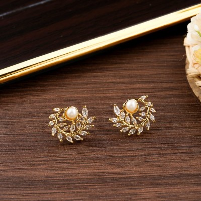 CHOPDA BUSSINESS HUB Earring02 Diamond Alloy Stud Earring