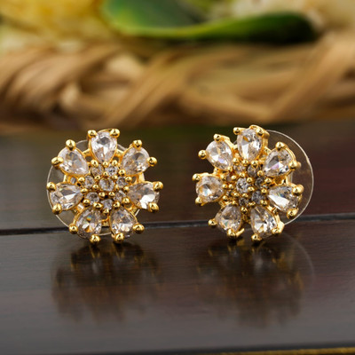 CHOPDA BUSSINESS HUB EARRING Diamond Alloy Stud Earring