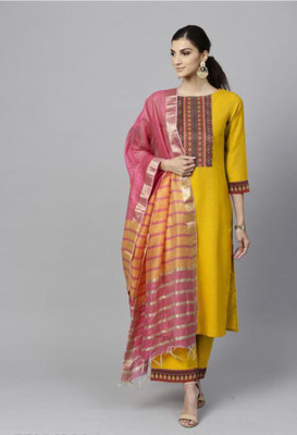 CreationRajvi Women Kurta Pant Dupatta Set