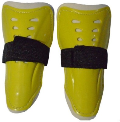 Garg Enterprises Football Leg Protection Pad, 6x3inch, Soft Foam-Y Football Shin Guard(Yellow)