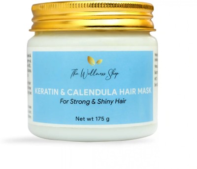 The Wellness Shop Keratin & Calendula Hair Mask for Strong Hair(100 g)