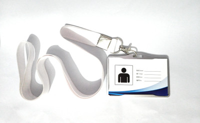 AbhaPrint Aluminum, Nylon ID Badge Holder, Lanyard(Pack of 1)
