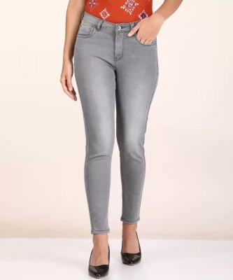 KASHIAN Skinny Women Grey Jeans