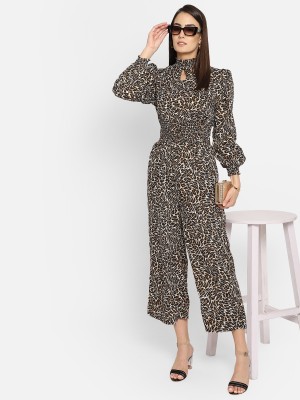 Emeros Animal Print Women Jumpsuit