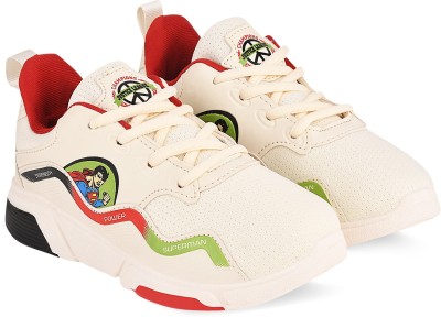 CAMPUS Boys & Girls Lace Sneakers(Beige, 5 - 6 Years)