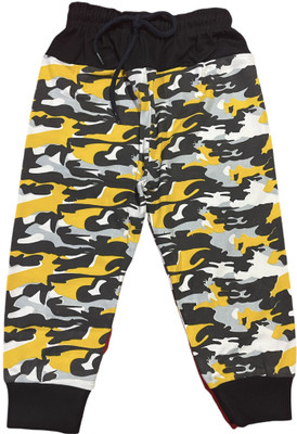 TINY TOON Track Pant For Boys(Yellow, Pack of 1)