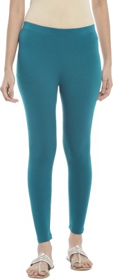 Rangmanch by Pantaloons Ankle Length Ethnic Wear Legging(Blue, Solid)