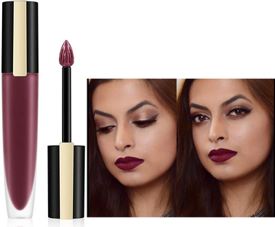 ADJD MATTE FINISH NON TRANSFER MAROON COLOR LIPSTICK(MAROON, 5 ml)