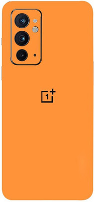 AsSkin OnePlus 9RT 5G, one plus 9rt 5g Mobile Skin(Ultra Super Orange Matte Fiber With High Matte Finish.)
