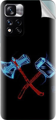 Snooky Xiaomi Redmi Note 11 Pro Plus 5G Mobile Skin(Black)