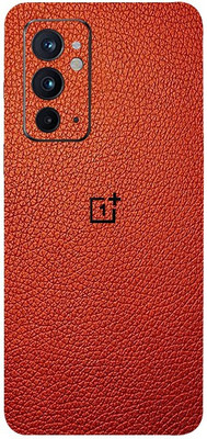 AsSkin OnePlus 9RT 5G, one plus 9rt 5g Mobile Skin(Ultra Super Red Leather Fiber With High Matte Finish.)