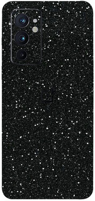 AsSkin OnePlus 9RT 5G, one plus 9rt 5g Mobile Skin(Ultra Super Black Glitter Fiber Fiber With High Matte Finish.)