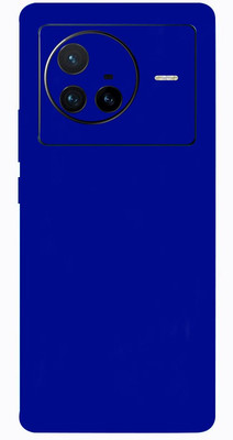 BugguSkin VIVO X80 5G Mobile Skin(Ultra Super Blue Matte Skin With High Matte Finish.)