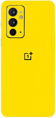 AsSkin One Plus 9R T 5G, one plus 9r t 5g Mobile Skin(Ultra Yellow Matte With High Matte Finish.)